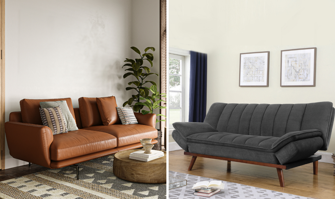 How Different Are Leather Sofas From Fabric Sofas In Terms Of Durability And Maintenance?