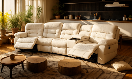 5 Ways On How Leather Reclining Sofas Improvise Residential And Commercial Spaces