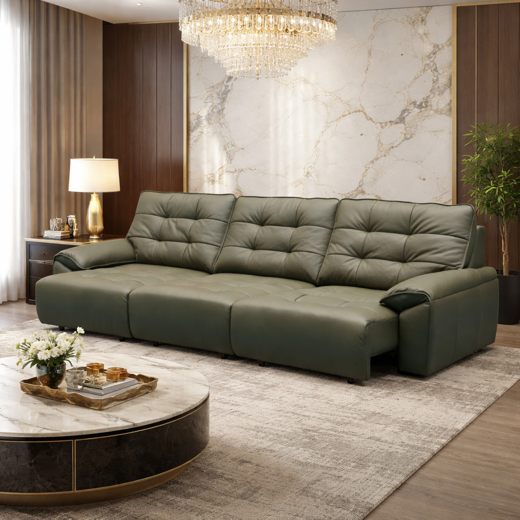 Power Sliding Seat Sofa