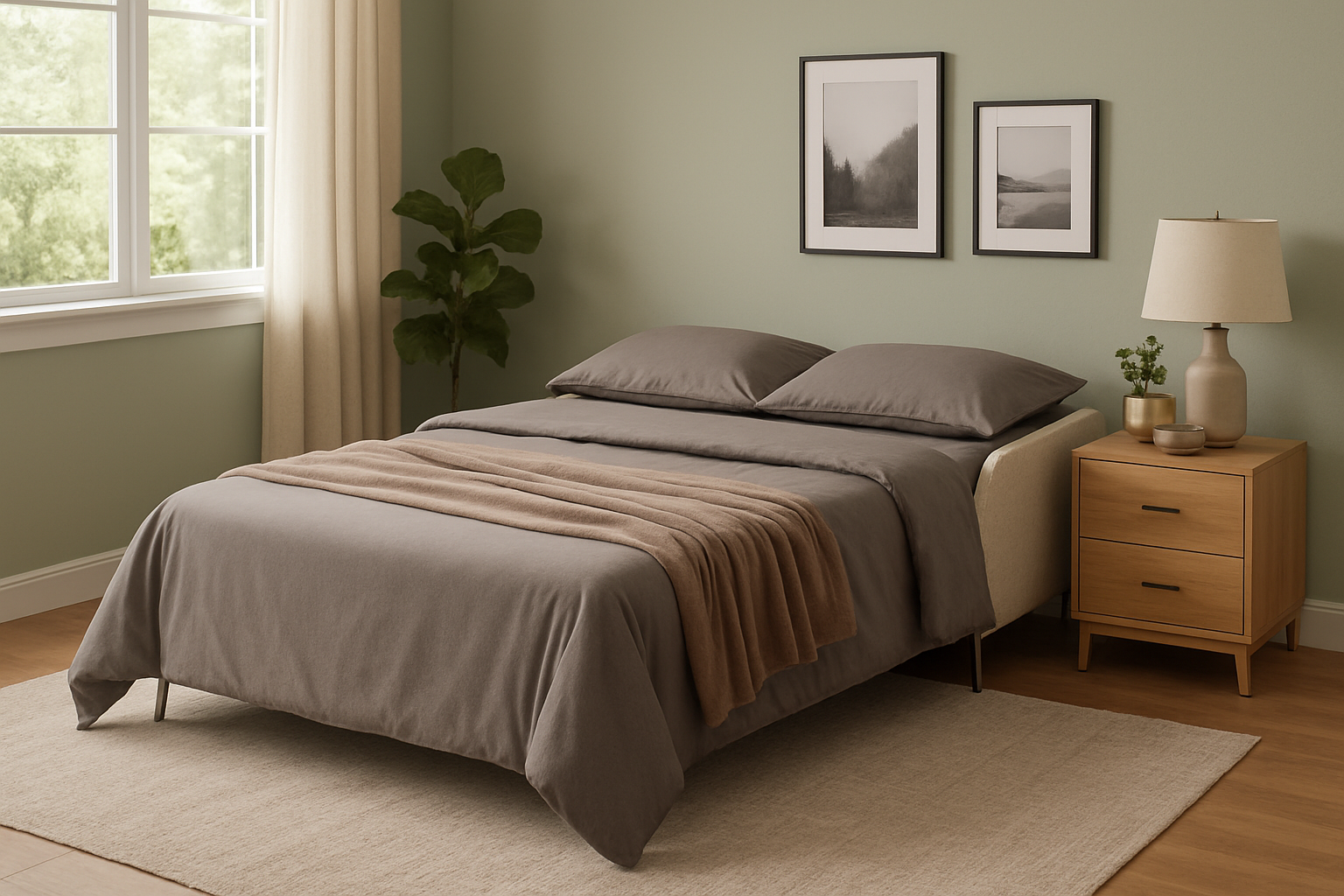 Fioro Fabric Sleeper Sofa