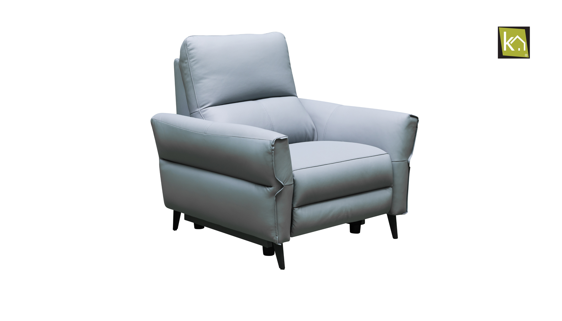 angled chair on white background