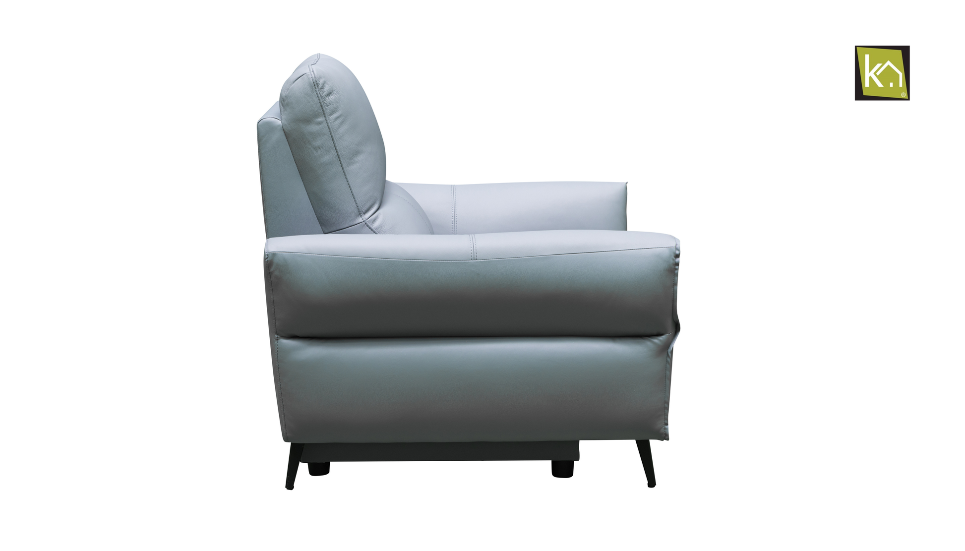 side profile of armchair